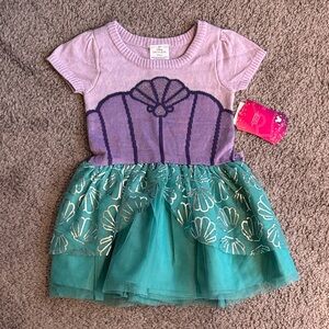 Disney Ariel Dress - Sweater Knit Top - 2T - New